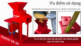 MÁY BĂM NGHIỀN TAKYO TK 30 - Ảnh 2