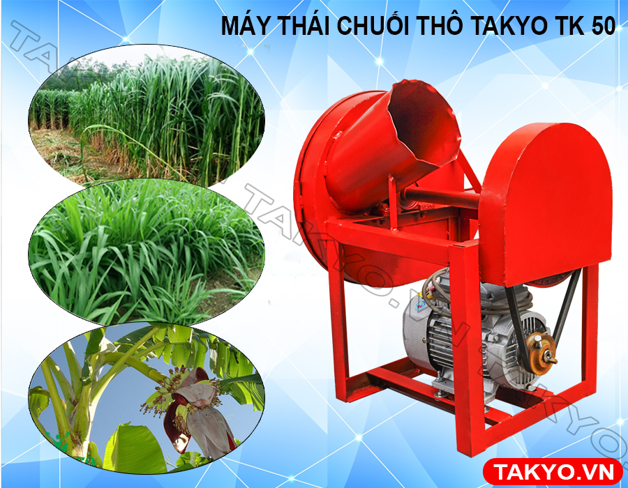 Ưu điểm của máy băm thái chuối đa năng TK 50