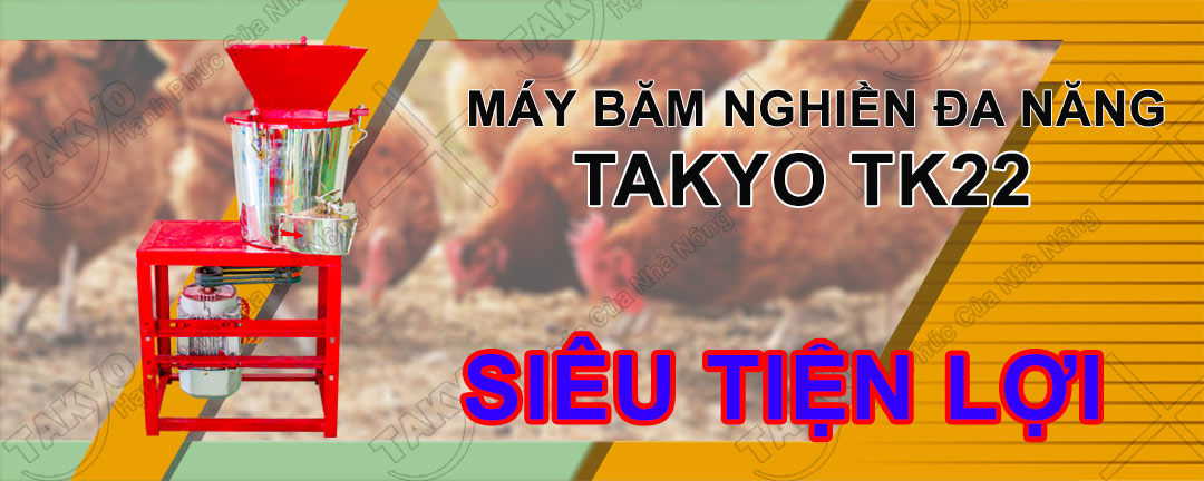 Máy băm nghiền đa năng Takyo TK 22