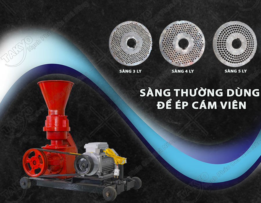 Sàng cho máy ép cám viên hỗn hợp Takyo TK 150