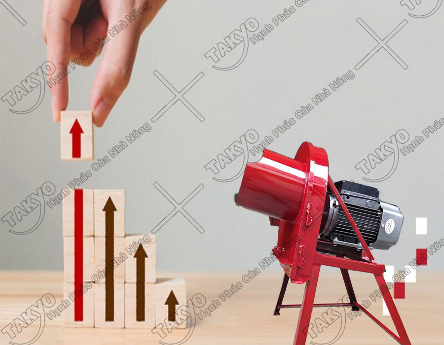 Ưu điểm của máy băm chuối Takyo TK3000