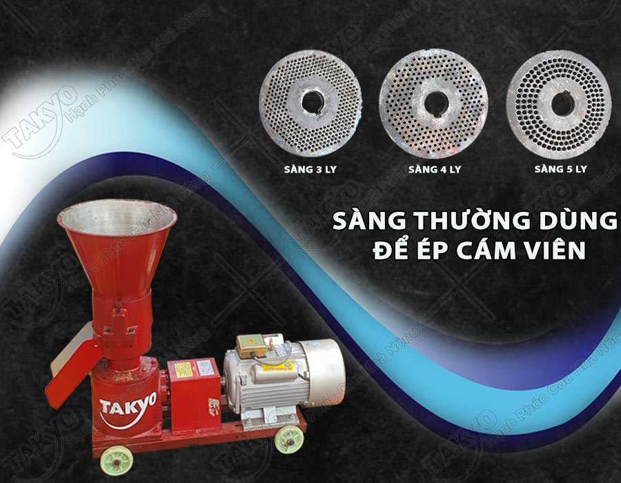 Sàng cho máy ép cám viên hỗn hợp Takyo TK 180