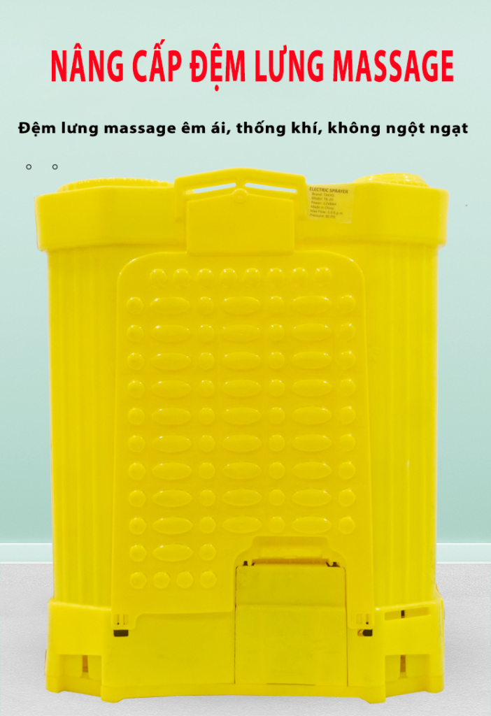 Đệm lưng massage khi người dùng sử dụng