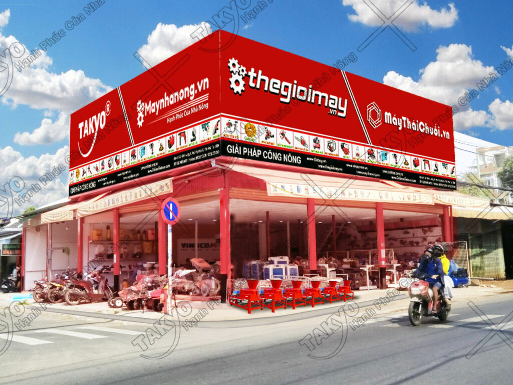 Địa chỉ xem máy băm chuối trực tiếp Takyo TK3000