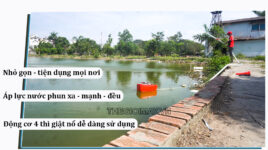 Ưu điểm cấu tạo máy bơm xuồng Takyo TK 35