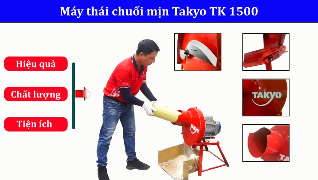 MÁY THÁI MỊN CHUỐI ĐA NĂNG TAKYO TK 1500