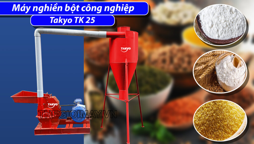 Máy nghiền bột công nghiệp Takyo TK 25