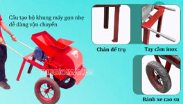 Máy nghiền đất Takyo TK 4p - Ảnh 2