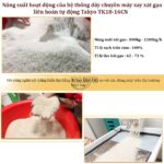 Năng suất vận hành của máy xay xát gạo Takyo TK18-16CN