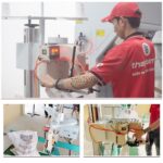 Máy khâu miệng bao gạo của máy xát gạo Takyo XL-21