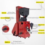 Cấu tạo chi tiết của máy xát gạo Takyo TK 250 CPT