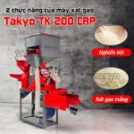 Với 2 chức năng xát gạo và nghiền bột giúp máy xát gạo TK 200 CRP tối ưu lợi ích cho bà con