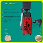 Máy xát gạo trắng Takyo TK 250 P thiết kế hai cửa dành riêng cho gạo lứt và gạo trắng