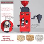 Máy xát gạo đa năng Takyo TK 250 C trang bị hộp số chỉnh trắng tiện lợi, dễ sử dụng