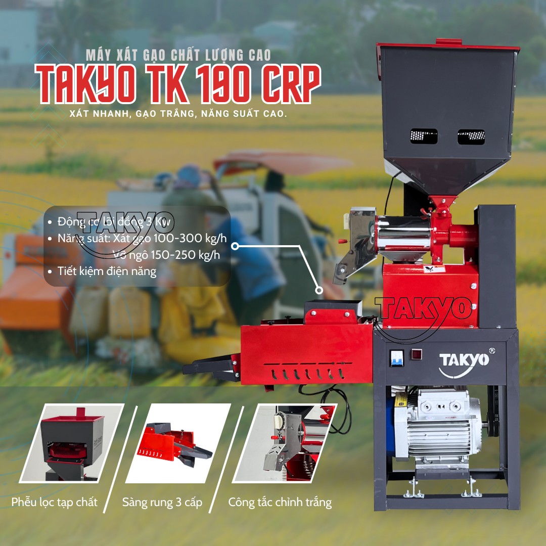 may-xat-gao-takyo-tk190-crp-1 Máy xát gạo chất lượng cao TAKYO TK 190 CRP