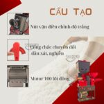 Cấu tạo của máy xát gạo gia đình Takyo TK 200 P