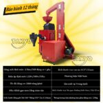 Thông số kỹ thuật máy xát gạo Takyo TK 250 T