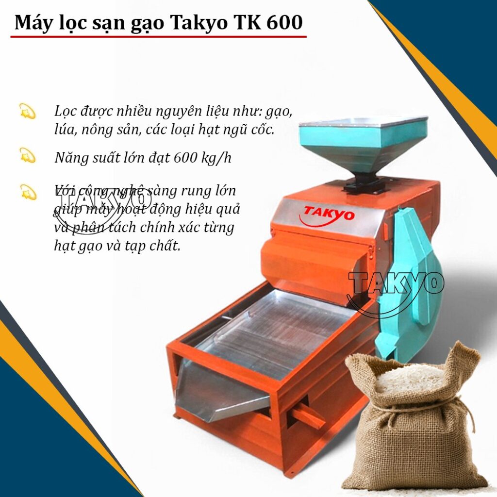 Máy lọc sạn đa năng Takyo TK 600