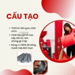 Cấu tạo của máy xát gạo Takyo TK 195 CT