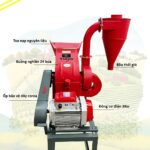 Cấu tạo nổi bật của máy nghiền 24 búa Takyo TK 24-22 3KW
