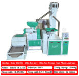 Thông số kỹ thuật dàn máy xay xát gạo công nghiệp Takyo TK 1200